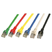 EC5000 1,5m grSF/UTP (5 Stück) - RJ45 8(8) Patch cord Cat.5E 1,5m EC5000 1,5m grSF/UTP