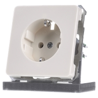205000 Socket outlet protective contact white 205000