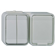 448539 - Combination switch/wall socket outlet 448539