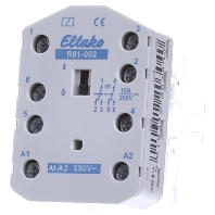 R81-002-230V - Installation relay 230VAC R81-002-230V