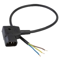 PG-ST Power cord-extension cord 3x1,5mm² 0,5m PG-ST