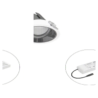 F04R09SM2540L15D  - LED-Einbauleuchte modular Konfigurationstype F04R09SM2540L15D