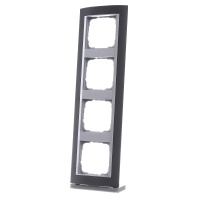 021481 - Frame 4-gang anthracite 021481