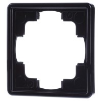 025147 - Frame 1-gang black 025147