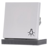 028503 - Cover plate for switch/push button white 028503