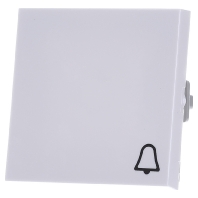 028603 - Cover plate for switch/push button white 028603