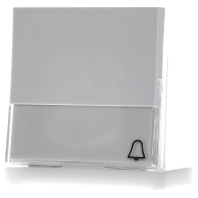 0679112 - Cover plate for switch/push button white 0679112