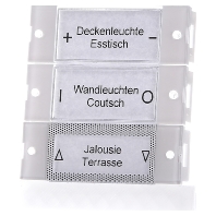 214203 - Rocker set 2 times pure white glossy, 214203