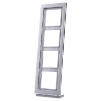 ALD 2984-L - Frame 4-gang aluminium ALD 2984-L