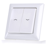 AS 590-5 P WW - Cover plate for venetian blind white AS 590-5 P WW