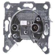 EDU 04 F - Antenna end socket for antenna EDU 04 F