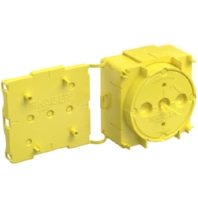 Flat45  - Gerätedose Flat 45 Betonbau Flat45