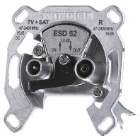 ESD 52 - Antenna loop-through socket for antenna ESD 52