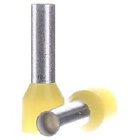 475/12 (100 Stück) - Cable end sleeve 6mm² insulated 475/12