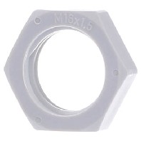 1420M16 - Locknut for cable screw gland M16 1420M16
