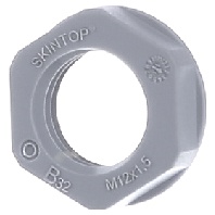 GMP-GL-M12x1,5 R7001 - Locknut for cable screw gland M12 GMP-GL-M12x1,5 R7001
