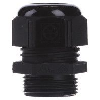ST-M25x1,5 R9005 BK - Cable gland / core connector M25 ST-M25x1,5 R9005 BK