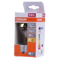 OSRAM LED-lamp Energielabel A+ (A++ E) E27 Peer 7 W = 50 W Warmwit (Ø x l) 60 mm x 105 mm 1 stuk(s)