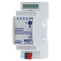 AIO-0410V.01 - Analog Actuator 4-fold, 2SU, MDRC, 0-10V, In-/Output shiftable - AIO-0410V.01