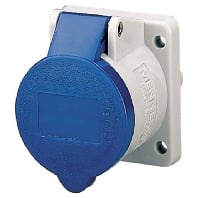 1619 - CEE-Panel socket 16A 3p 6h 1619