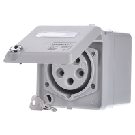 4165 - Architectural socket CEE 16A-socket 6h 4165