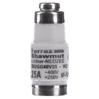 D02GG40V25 - Neozed fuse link D02 25A D02GG40V25