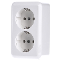 MEG2421-8719 Socket outlet protective contact white MEG2421-8719, special offer