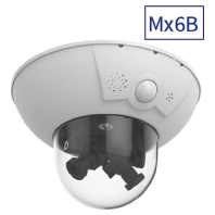 Mobotix Mx-D16B-P-6D6D041 IP-beveiligingscamera Binnen & buiten Dome Wit 6144 x 2048Pixels