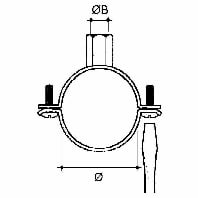PB-3236 - Tube clamp 32...36mm PB-3236