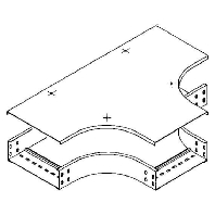 RTSDV 300 - Tee cover for cable tray 304mm RTSDV 300