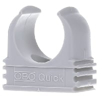 OBO Quick klembeugel koppelbaar M20 - lichtgrijs per 100 stuks (2955 M20)