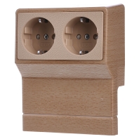 Skl Ds Dbu 2X Socket Outlet Box For Skirting Duct Ds huismerk kopen in de aanbieding Skl Ds Dbu 2X Socket Outlet Box For Skirting Duct Ds huismerk kopen in de aanbieding