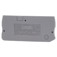 D-PT 4-TWIN (50 Stück) - End/partition plate for terminal block D-PT 4-TWIN