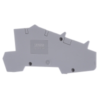 D-PTI/3B - End/partition plate for terminal block D-PTI/3B