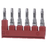 FBS 6-6 (10 Stück) - Cross-connector for terminal block 6-p FBS 6-6