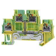 Phoenix Contact PTTB 1,5-S-PE PTTB 1,5-S-PE aardleiding-serieklem Groen-geel Inhoud: 50 stuks