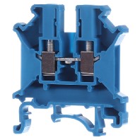 UK 3 N BU (50 Stück) - Feed-through terminal block 5,2mm 24A UK 3 N BU