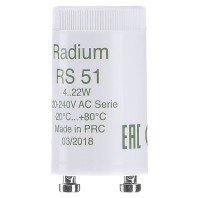 RS 51 Starter for CFL for fluorescent lamp RS 51