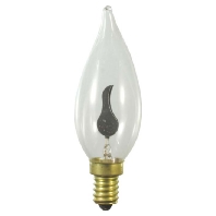 40847 - Candle-shaped lamp 3W 240V E14 clear 40847