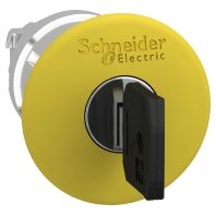 ZB4BS15 - Mushroom-button actuator yellow IP66 ZB4BS15