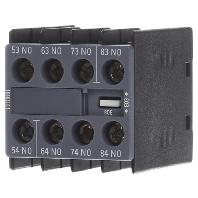 3RH2911-1GA40 - Auxiliary contact block 4 NO/0 NC 3RH2911-1GA40