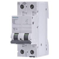 5SL6510-7 - Miniature circuit breaker 2-p C10A 5SL6510-7