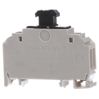 8WA1011-1SF12 - Fuse terminal block 6,3A 10mm 8WA1011-1SF12