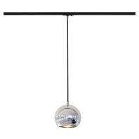 Chroom pendellamp Light Eye voor railsystemen