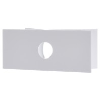 Hoekwandhouder voor wandlamp L 430 S, wit