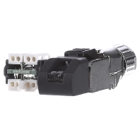 RJ45-stekker CAT 6A afgeschermd Stekker, recht TelegÃ¤rtner J00026A5000 1 stuks