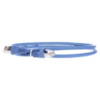 Telegärtner Netwerk Aansluitkabel CAT 6A S-FTP 1 m Blauw