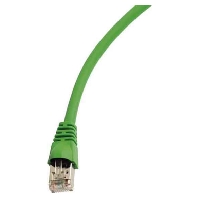 Telegärtner Netwerk Aansluitkabel CAT 6A S-FTP 10.00 m Groen