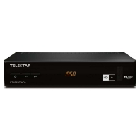 Telestar STARSAT HD+ Satellietreceiver Camping gebruik, Front-USB, Ethernetaansluiting Aantal tuners
