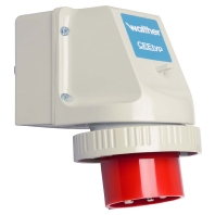 638 - Mounted CEE-plug 32A 5p 6h 638